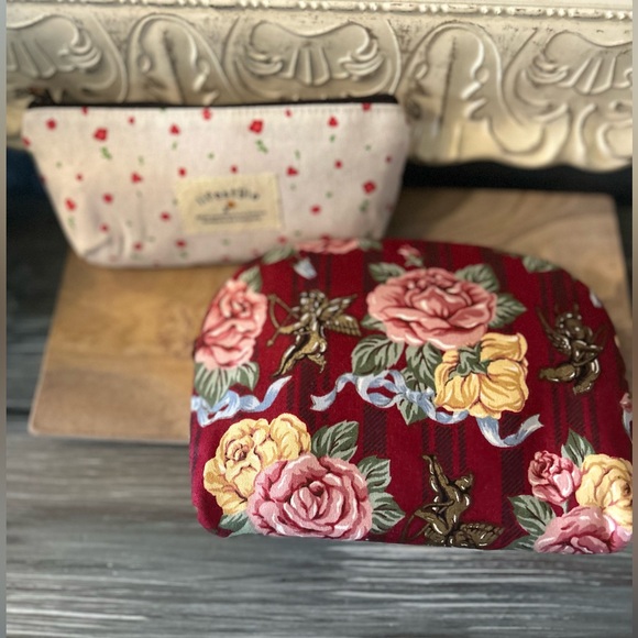 Travel Bag Set TecUnite Pen Case Pencil Bag Canvas Cosmetic Makeup Bag Lifestyle - Picture 10 of 15